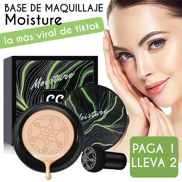 BASE DE MAQUILLAJE MOISTURE PAGA 1 LLEVA 2